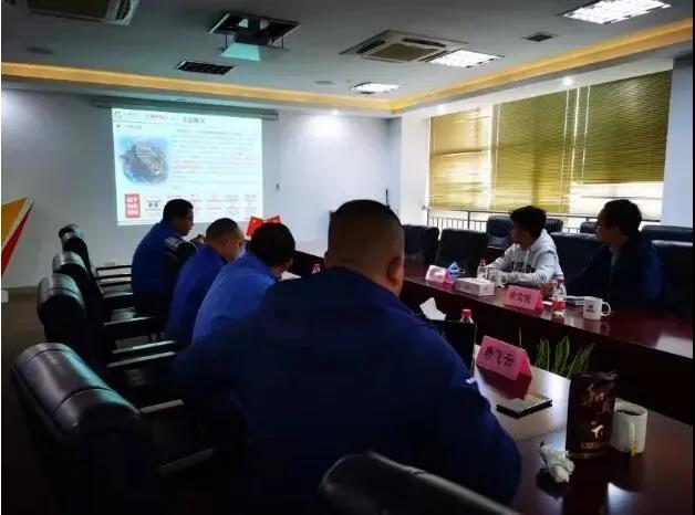 中車株洲電力機(jī)車有限公司供應(yīng)鏈管理及車輪技術(shù)專家，到合肥萬力輪胎訪問