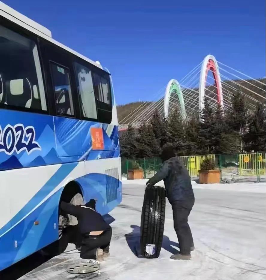 賽輪輪胎為北京冬奧會(huì)部分運(yùn)營(yíng)車(chē)輛使用的輪胎提供服務(wù)